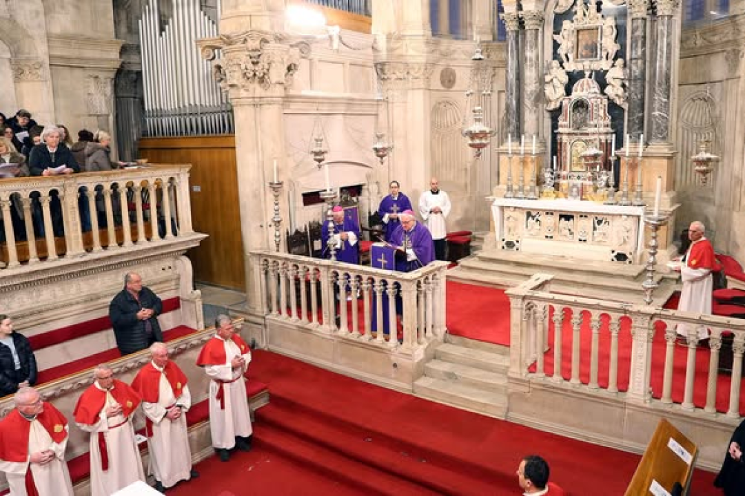 Čista srijeda u katedrali svetog Jakova