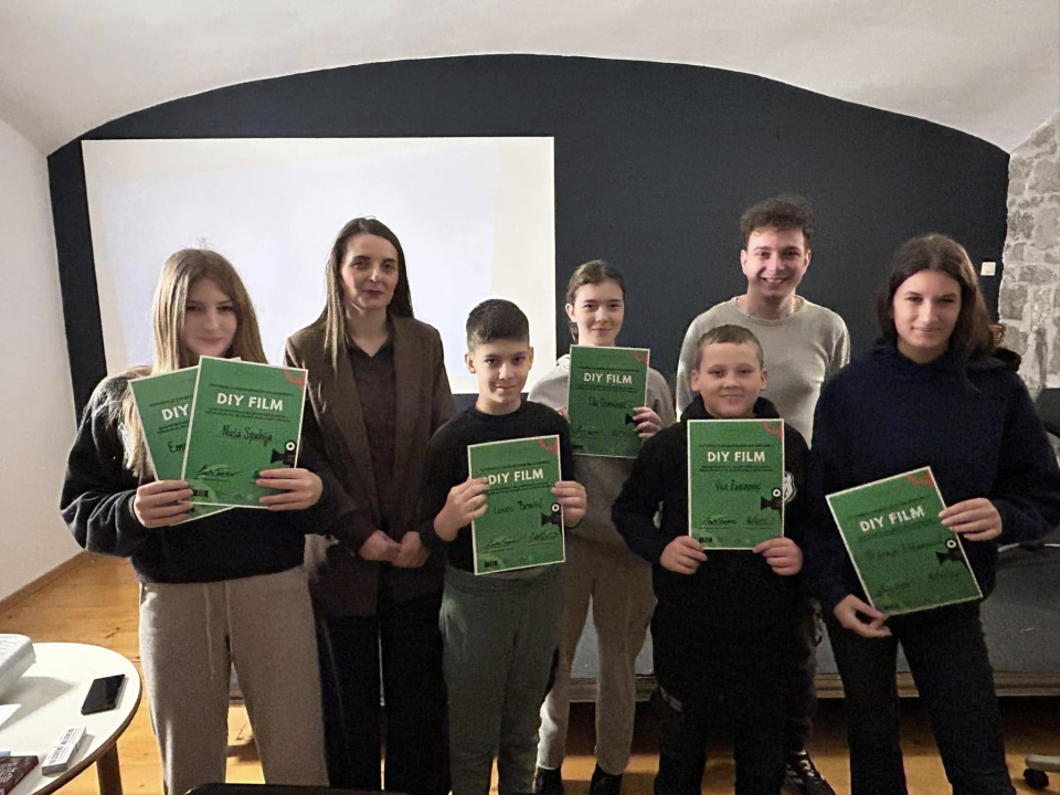 Mladi filmaši u Šibeniku učili i stvarali film kroz projekt 'Studio i režija'