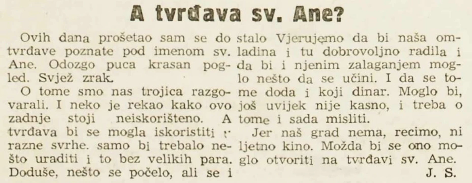 O ljetnoj pozornici na sv. Mihovilu pričalo se od 50-ih, Pavić i Bakula istražili zašto je izgrađena tek 2014. godine