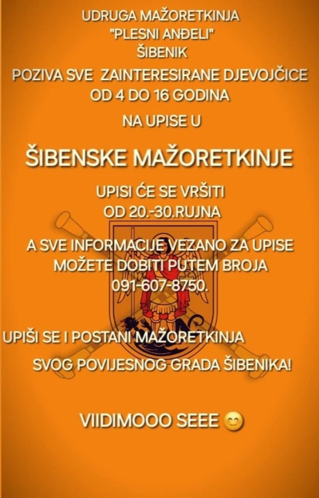 Počinju upisi mažoretkinja u Šibeniku i Pirovcu, donosimo detalje