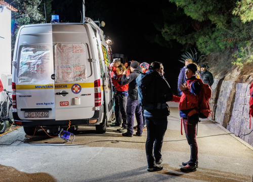 Fotografija 3 - I šibenski HGSS-ovci sudjelovali u jučerašnjoj potrazi u Splitu