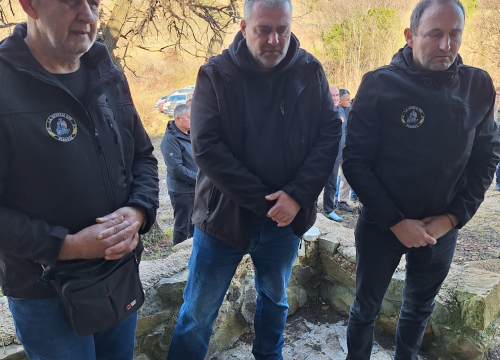 Fotografija 4 - U Sonkoviću odana počast hrvatskom vitezu Borisu Bratiću, pripadniku 113. brigade Šibenik