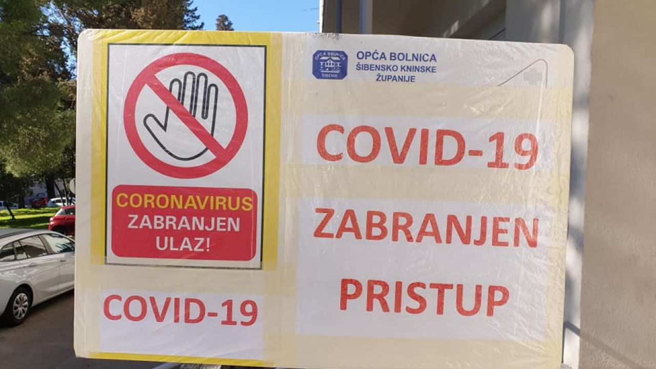 Danas 11 novozaraženih: U šibenskoj bolnici od covida preminula jedna osoba