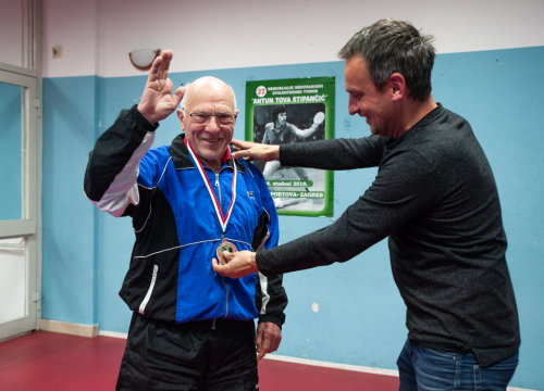 Fotografija 5 - Pojedinačni Kup stolnoteniskih rekreativaca Šibenik 2021.: Najuspješniji Zoran Lalić