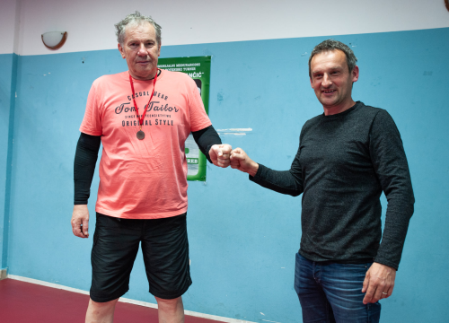 Fotografija 6 - Pojedinačni Kup stolnoteniskih rekreativaca Šibenik 2021.: Najuspješniji Zoran Lalić