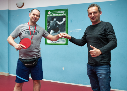 Fotografija 7 - Pojedinačni Kup stolnoteniskih rekreativaca Šibenik 2021.: Najuspješniji Zoran Lalić