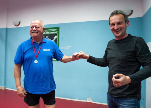 Fotografija 8 - Pojedinačni Kup stolnoteniskih rekreativaca Šibenik 2021.: Najuspješniji Zoran Lalić