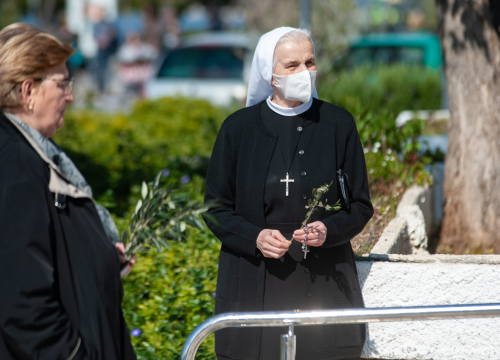 Fotografija 22 - Procesijom, misom i blagoslovom maslinovih grančica Šibenčani proslavili Cvjetnicu