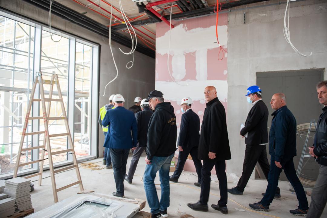 Ministar Medved na gradilištu Veteranskog centra: 'Šibenik je zaslužio ovakav objekt!'