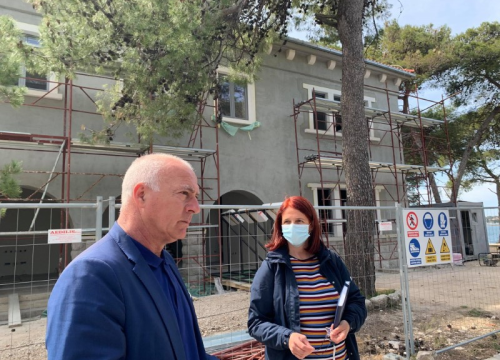Fotografija 6 - Posjetiteljski centar u Minerskoj poprima oblik: Gradit će se i amfiteatar, dječje igralište, saditi nova stabla...