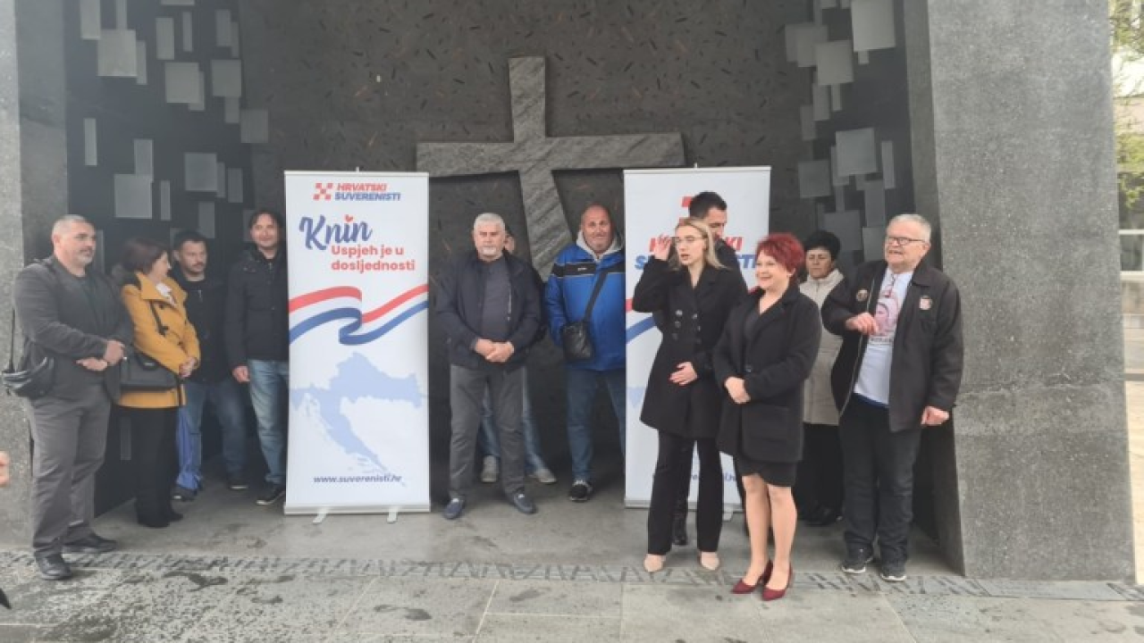Adrijana Franjkić kandidatkinja Hrvatskih suverenista za gradonačelnicu Knina