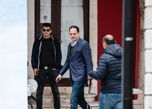 Fotografija 5 - ‘Stabilno’, ali ‘Za svaki slučaj...’: Pauk i Rakić ispred katedrale predstavili kandidature za župana i zamjenika