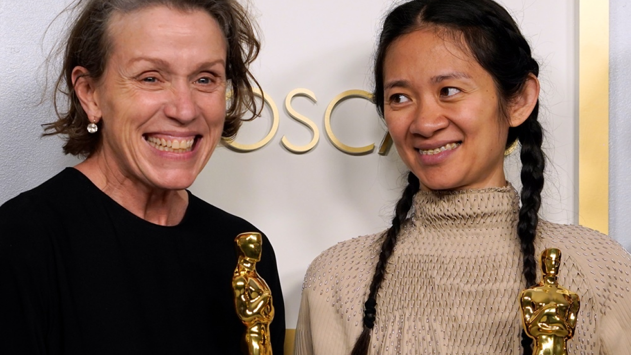 Najbolji film 'Nomadland' Frances McDormand i Anthony Hopkins najbolji glumci