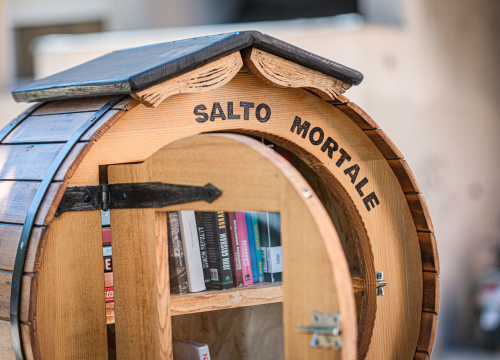 Fotografija 2 - Na Krvavicama još jedan Lulasov 'Salto mortale': Šibenik je dobio četvrtu malu knjižnicu na otvorenom