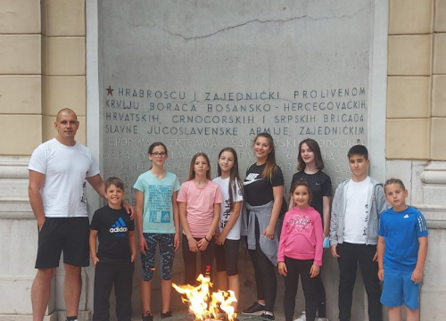 Fotografija 2 - Toma Mileta na pripremama reprezentacije, na turniru u Sarajevu deset medalja