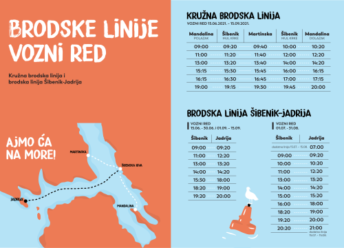 Fotografija 2 - Danas kreće gradska brodska linija za Martinsku i Jadriju: Provjerite vozni red i cijene