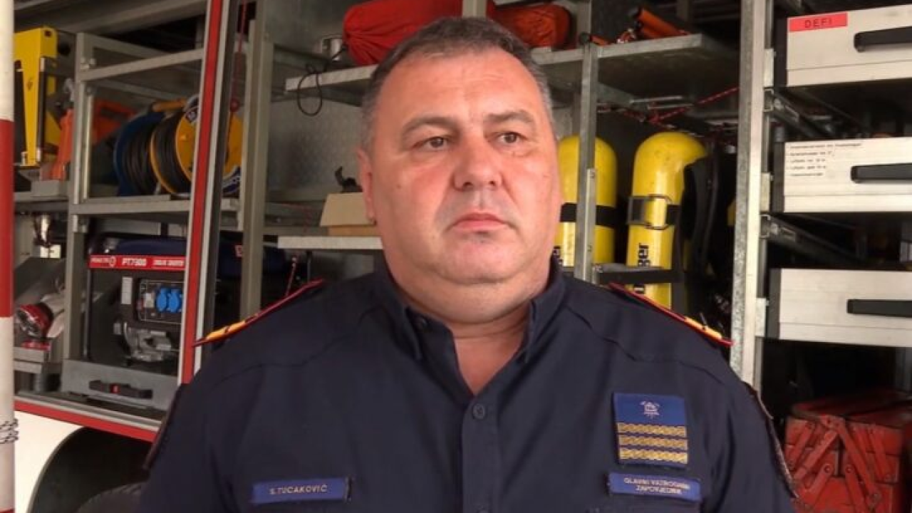 Glavni vatrogasni zapovjednik Tucaković: 'Spremni smo za protupožarnu sezonu'