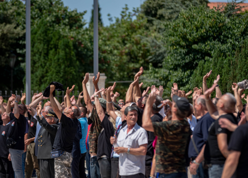 Fotografija 21 - Svečano obilježena 30. obljetnica osnutka 113. brigade: 'Mi smo stvarali tebe i ti nas, do kraja života ostaješ u našim srcima'