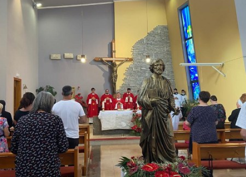 Fotografija 60 - Na Vidicima proslavljen sv. Petar uz oproštaj od fra Ivana: 'Ipak smo mi samo ljudi, ili ljudima poslani'