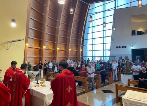 Fotografija 62 - Na Vidicima proslavljen sv. Petar uz oproštaj od fra Ivana: 'Ipak smo mi samo ljudi, ili ljudima poslani'