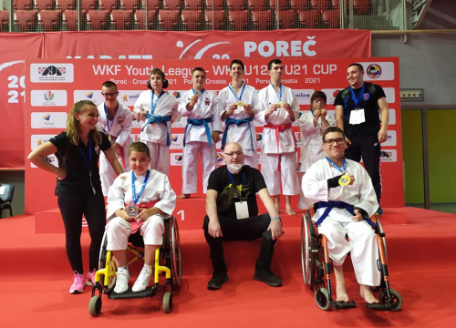Fotografija 6 - Šibenčanin Antonio Šaršanski osvojio zlatnu medalju na Para-Karate turniru u Poreču