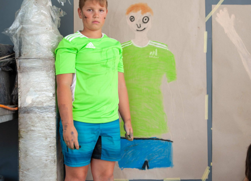 Fotografija 8 - Poznata TV voditeljica na Zlarinu pokrenula radionicu: Djeca oslikavaju vlastite sjene