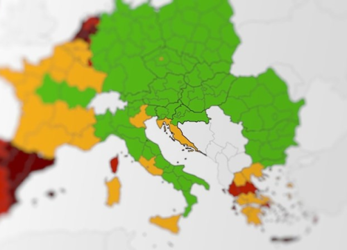Jadran i dalje narančast, stanje u Europi dosta se promijenilo: Najgore Španjolska i Portugal