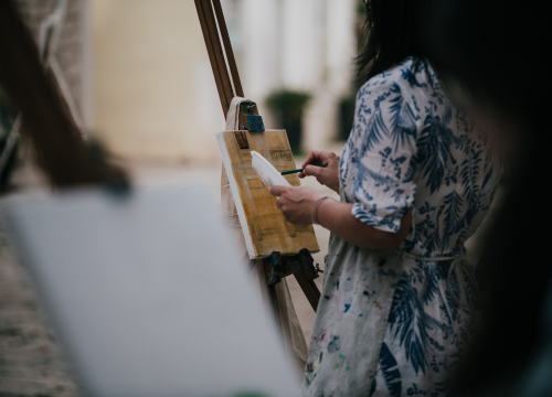 Fotografija 10 - Mala loža na tri dana postaje kulisa stranih i domaćih slikara