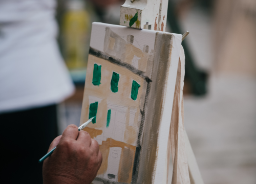 Fotografija 15 - Mala loža na tri dana postaje kulisa stranih i domaćih slikara