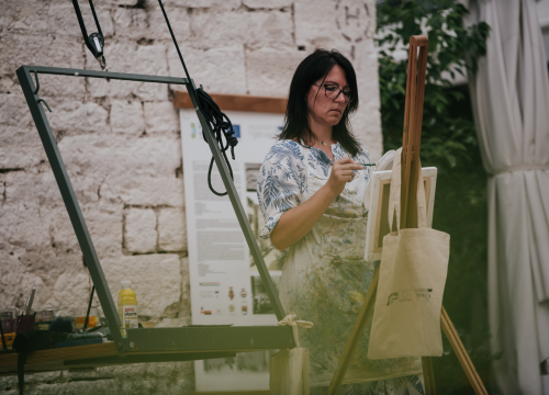 Fotografija 26 - Mala loža na tri dana postaje kulisa stranih i domaćih slikara