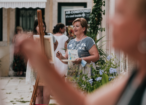 Fotografija 28 - Mala loža na tri dana postaje kulisa stranih i domaćih slikara
