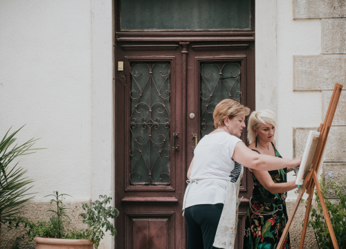 Fotografija 36 - Mala loža na tri dana postaje kulisa stranih i domaćih slikara