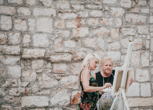 Fotografija 35 - Mala loža na tri dana postaje kulisa stranih i domaćih slikara
