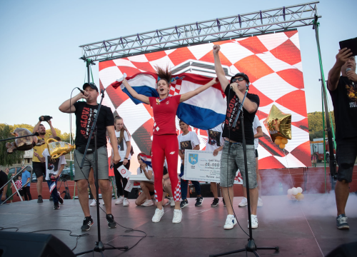 Fotografija 7 - Zlatnu Mateu dočekali i u njenom Kninu: Ona je ponos Zvonimirovog grada i cijele Hrvatske