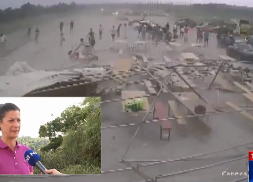 Petrinja nakon olujnog nevremena: ''Problem je što ljudi još uvijek ulaze u oštećene objekte'