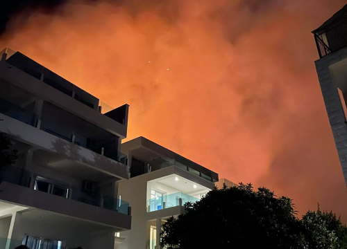 Fotografija 5 - Pogledajte kako je izgledala borba s velikim požarom između Jadrtovca i Žaborića