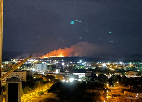 Fotografija 10 - Pogledajte kako je izgledala borba s velikim požarom između Jadrtovca i Žaborića