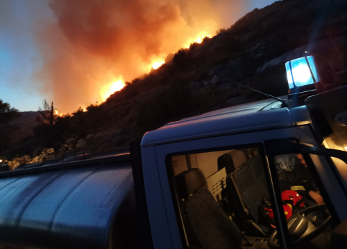 Fotografija 12 - Pogledajte kako je izgledala borba s velikim požarom između Jadrtovca i Žaborića