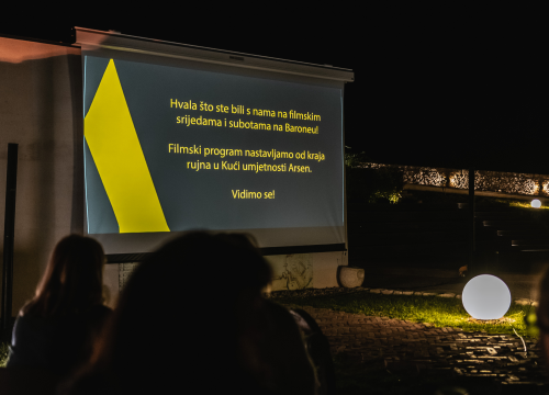 Fotografija 23 - Završile ljetne filmske večeri na Baroneu: Domaći film Murina napunio gledalište do zadnjeg mjesta