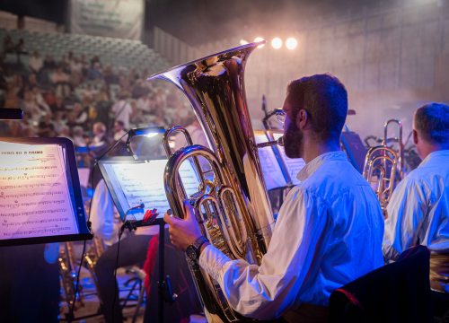 Fotografija 8 - Šibenska narodna glazba i 4 tenora raspjevali publiku za kraj sezone