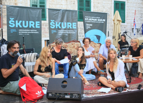 Fotografija 12 - Zatvorene ŠKURE u Šibeniku: Marko Pogačar dobitnik prvog Gulina, regionalne književne nagrade za poeziju