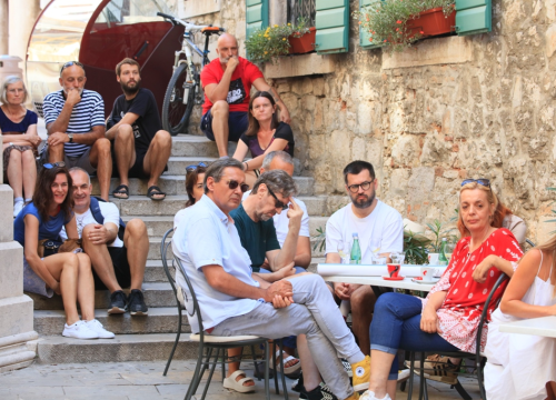 Fotografija 10 - Zatvorene ŠKURE u Šibeniku: Marko Pogačar dobitnik prvog Gulina, regionalne književne nagrade za poeziju