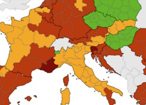 ECDC objavio novu koronakartu, Hrvatska i dalje cijela u crvenom