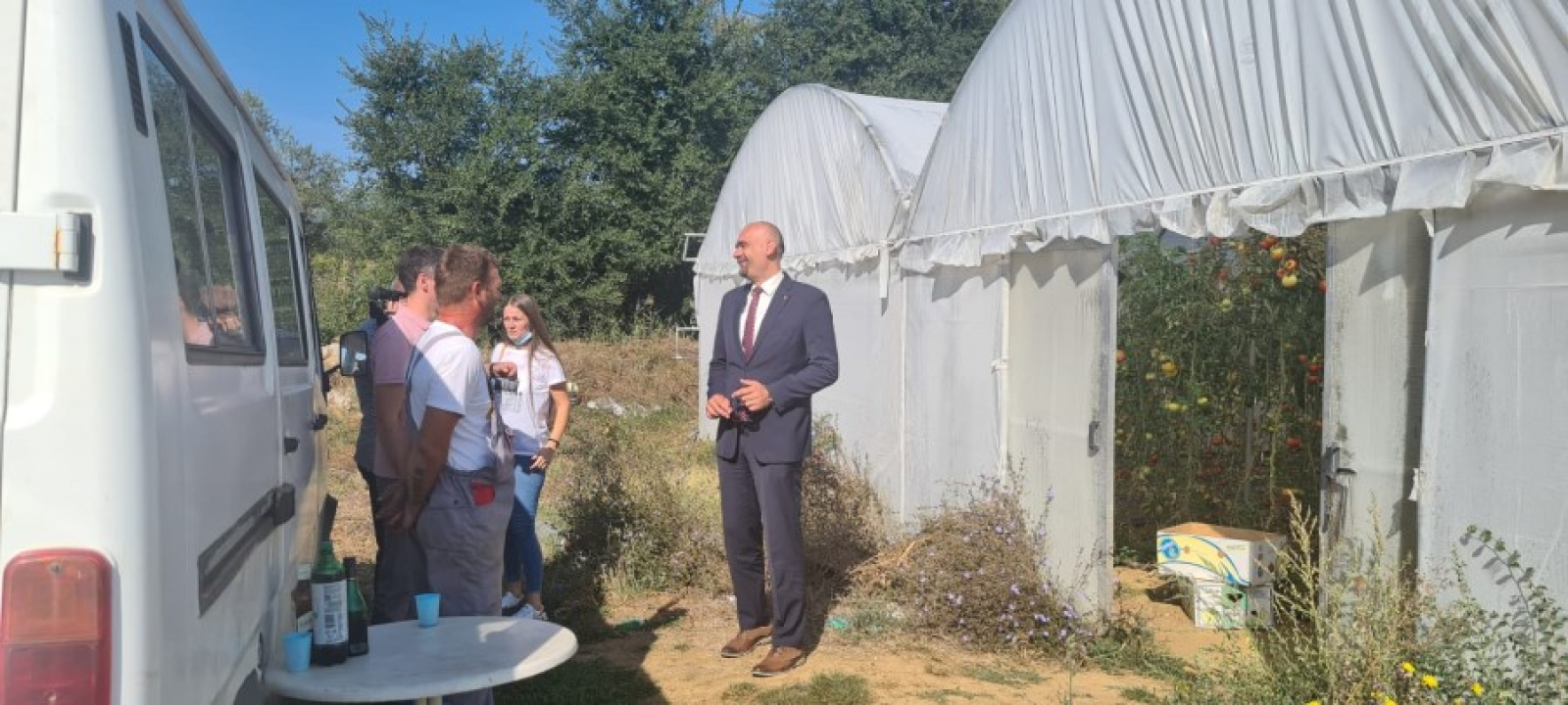 Župan Marko Jelić obišao poljoprivrednike u Biskupiji, Erveniku i Kistanjama