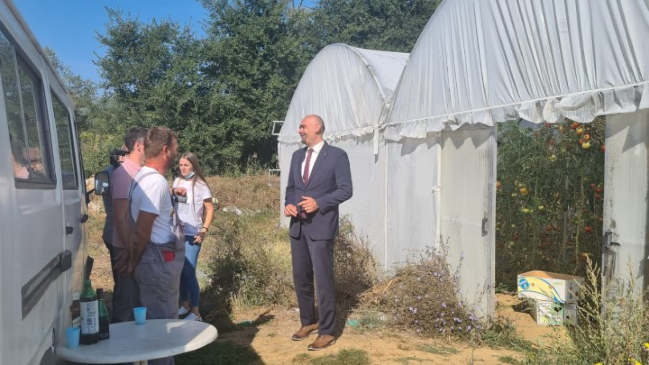 Župan Marko Jelić obišao poljoprivrednike u Biskupiji, Erveniku i Kistanjama