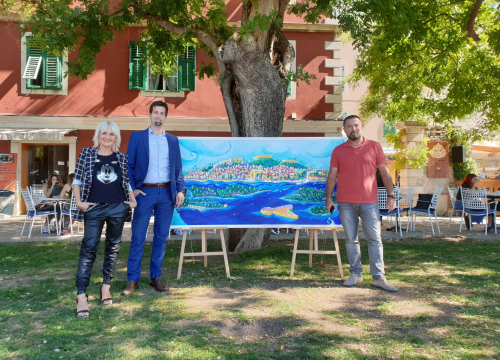 Originalna slika s table kod Lozovca prodana Vinariji, od svega će profitirati mladi šibenski umjetnici