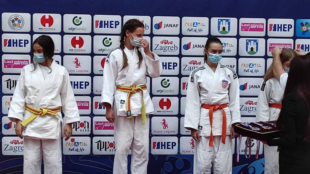 Uspjeh članice Judo kluba Šibenik: Luca Lokas zlatna u kategoriji do 52 kilograma!