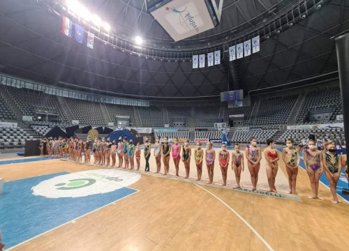 Fotografija 8 - Gimnastičarke 'Šibenik-Dalmacije' uspješne u Zadru na Sirena cupu: Raci prva, Mileta druga, Bujas treća