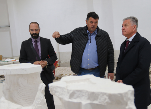 Burić i Mileta obilazili pogone na Podima: 'Odlučili smo ukazati na zbivanja koja zbog pandemije nisu stala'