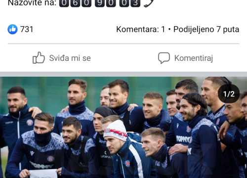 Fotografija 8 - Uključimo se u Kiarinu borbu: Akciju podržali i Gorica, Hajduk, Osijek, Lokomotiva, A. Bulat, A. Živković, Husmani, …